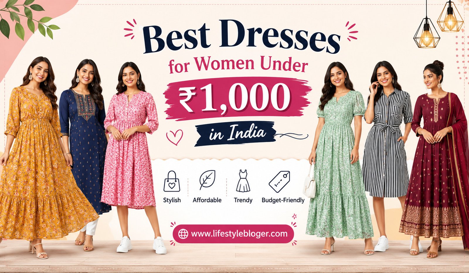 Best Dresses for Women Under ₹1,000 in India