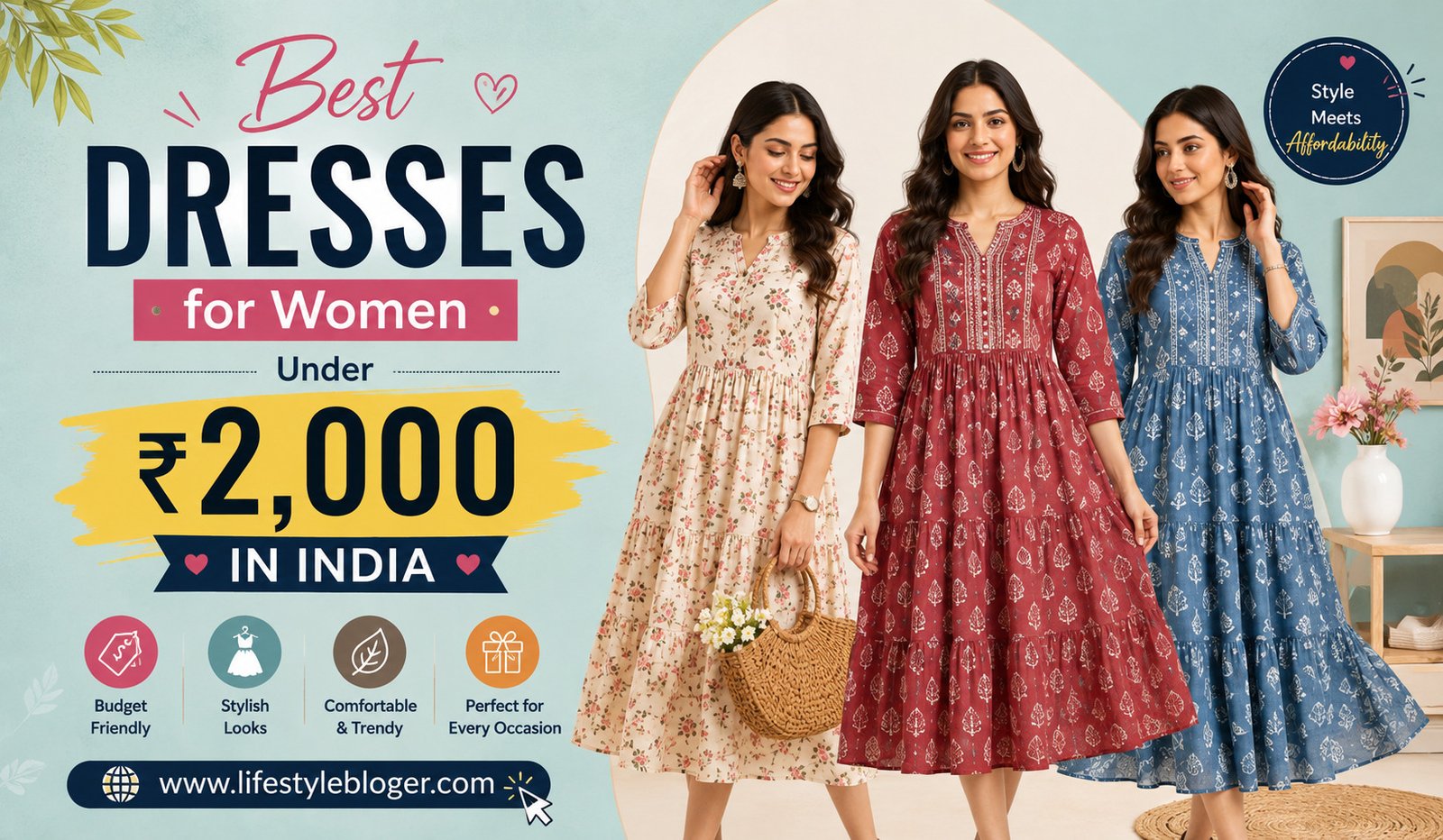 Best Dresses for Women Under ₹2,000 in India