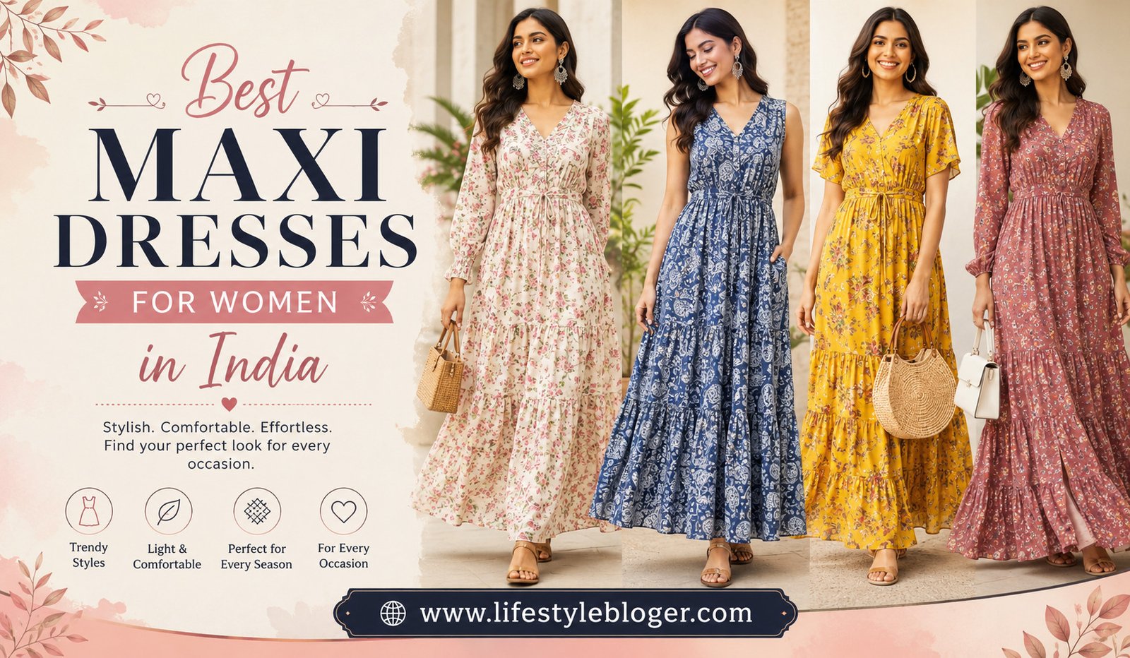 Best Maxi Dresses for Women in India