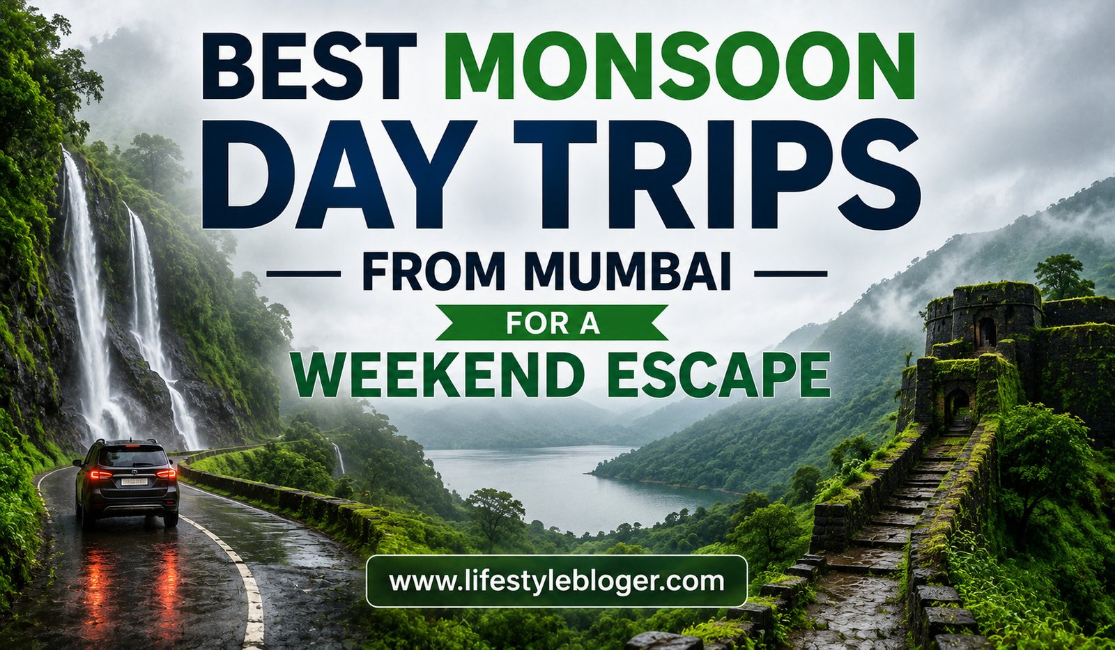 Best Monsoon Day Trips From Mumbai for a Weekend Escape