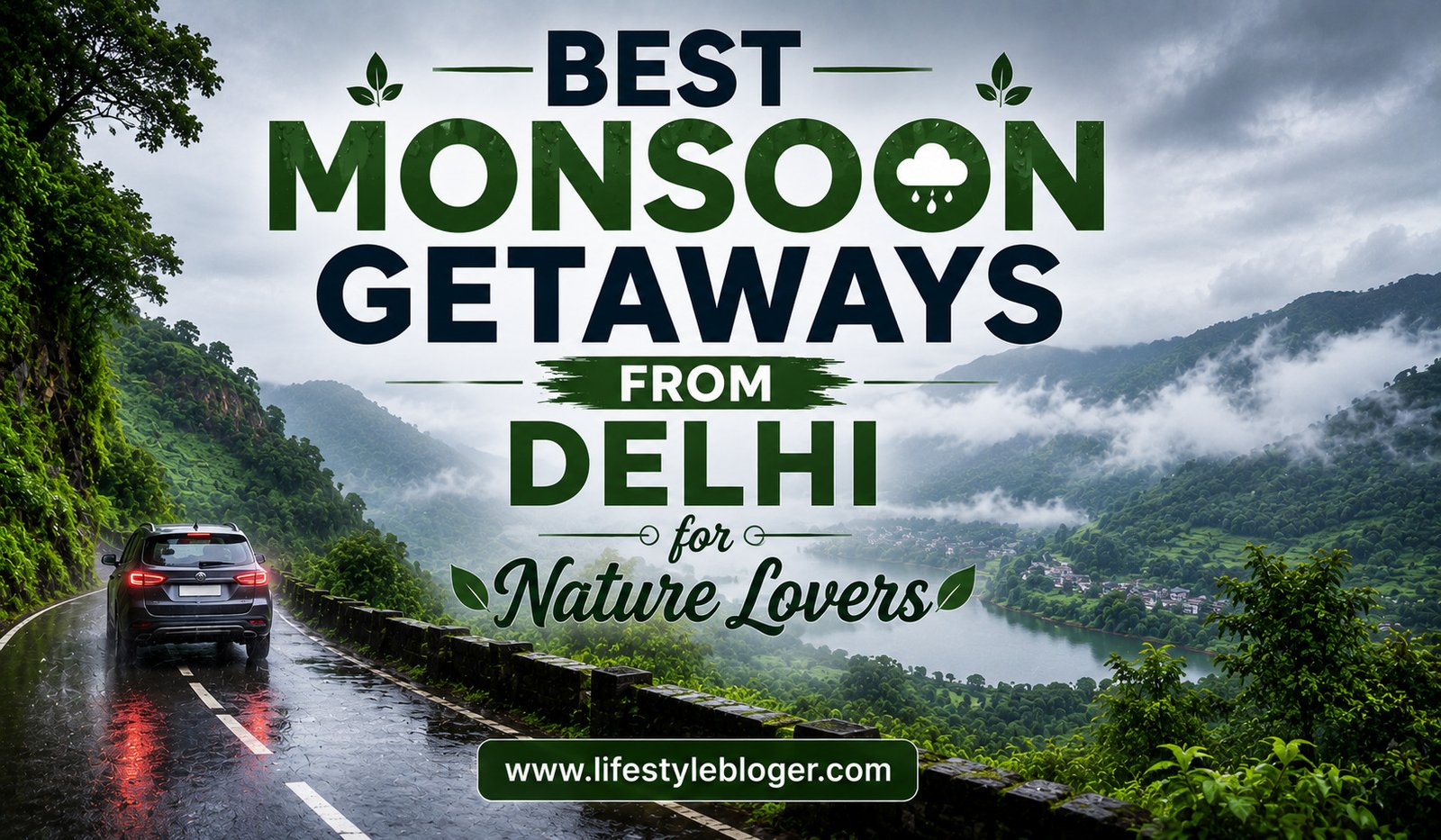 Best Monsoon Getaways From Delhi for Nature Lovers