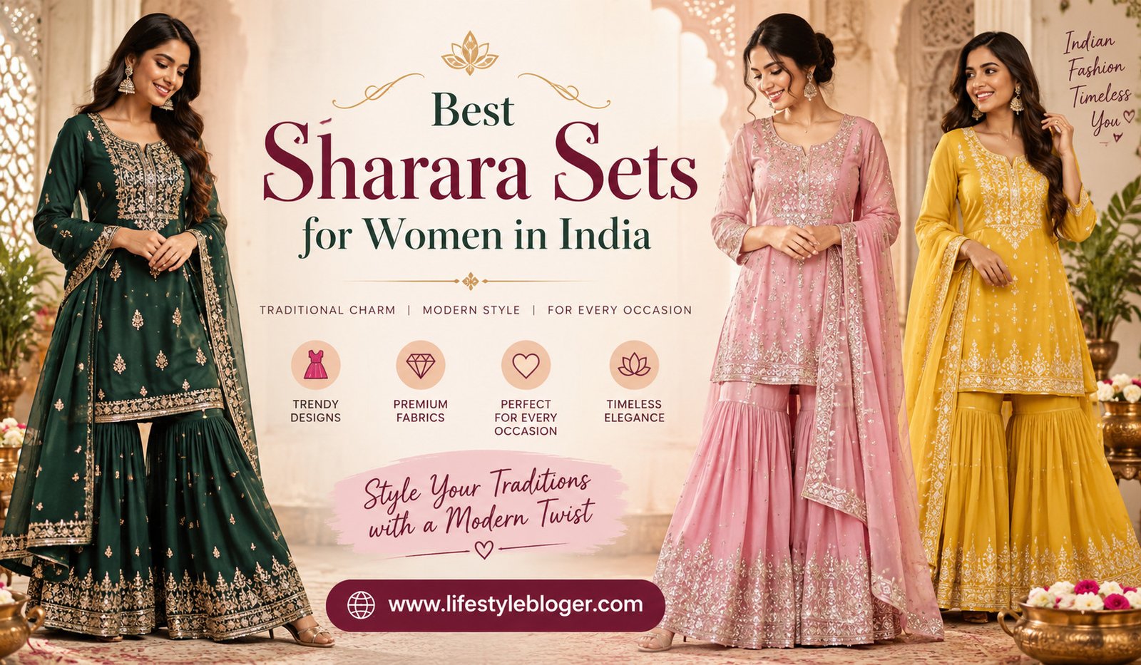 Best Sharara Sets for Women in India