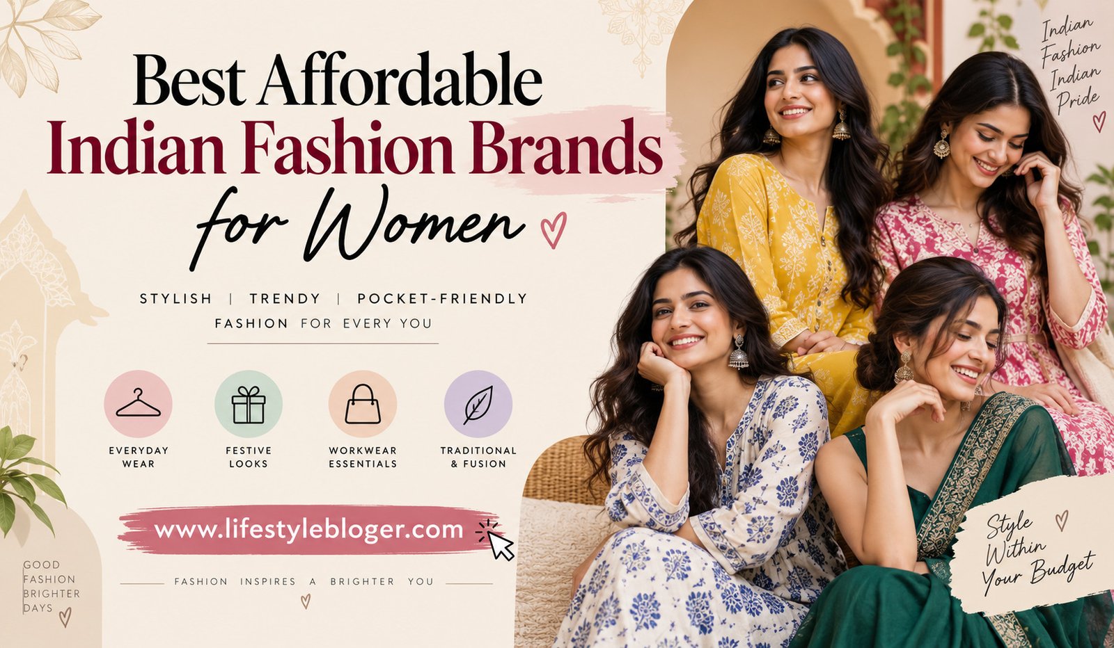 Best Affordable Indian Fashion Brands for Women