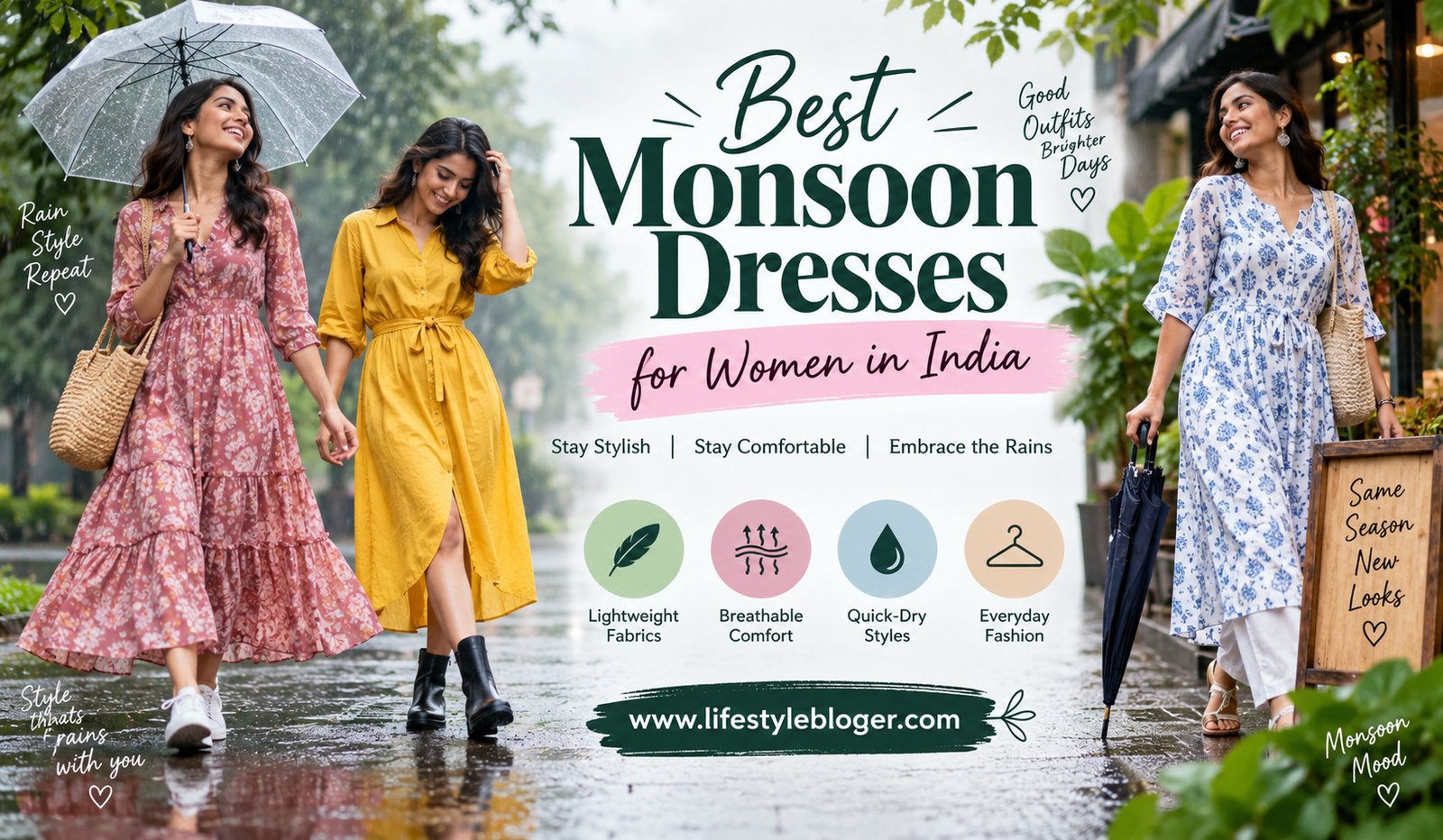 Best Monsoon Dresses for Women in India