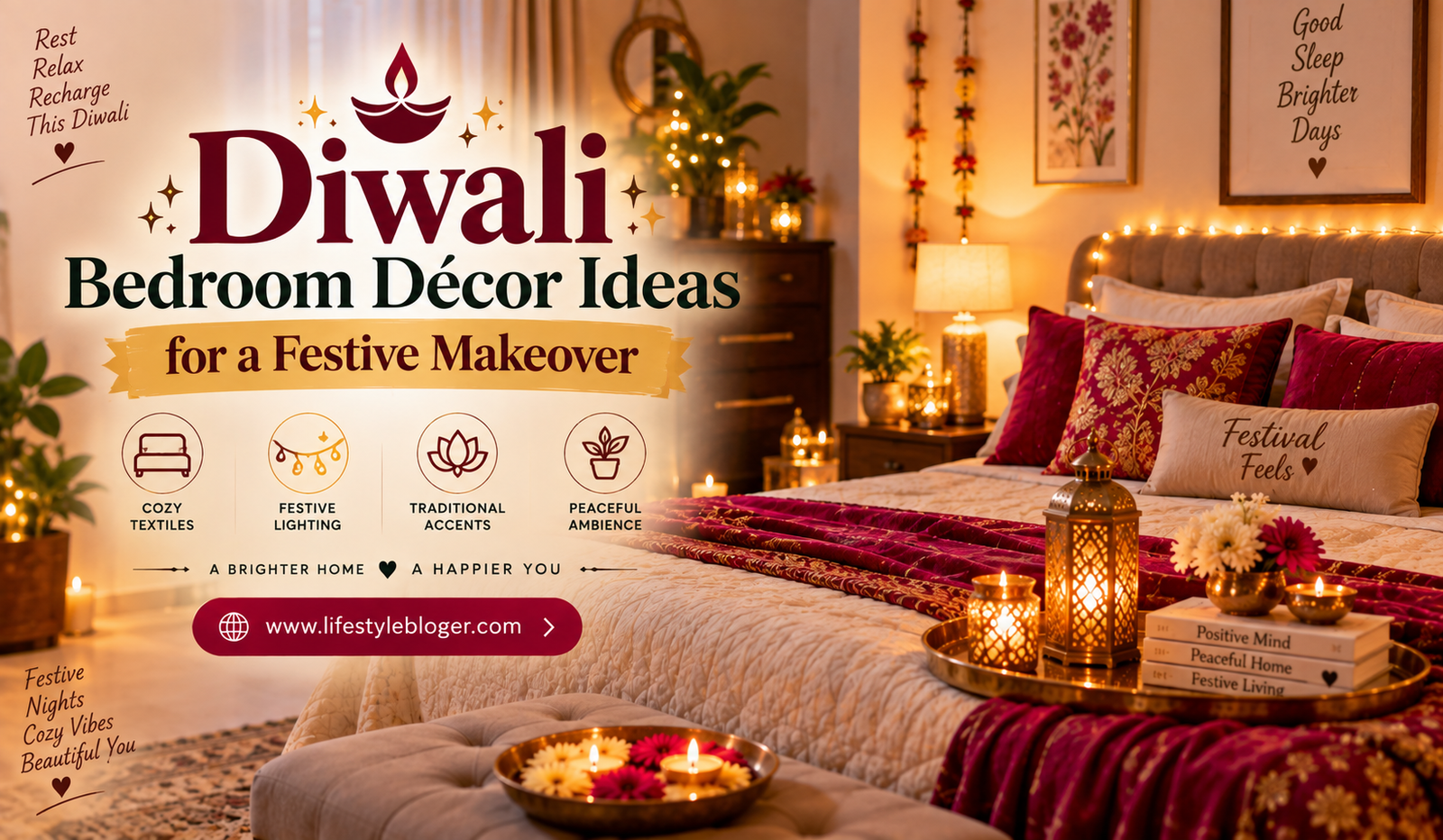 Diwali Bedroom Décor Ideas for a Festive Makeover