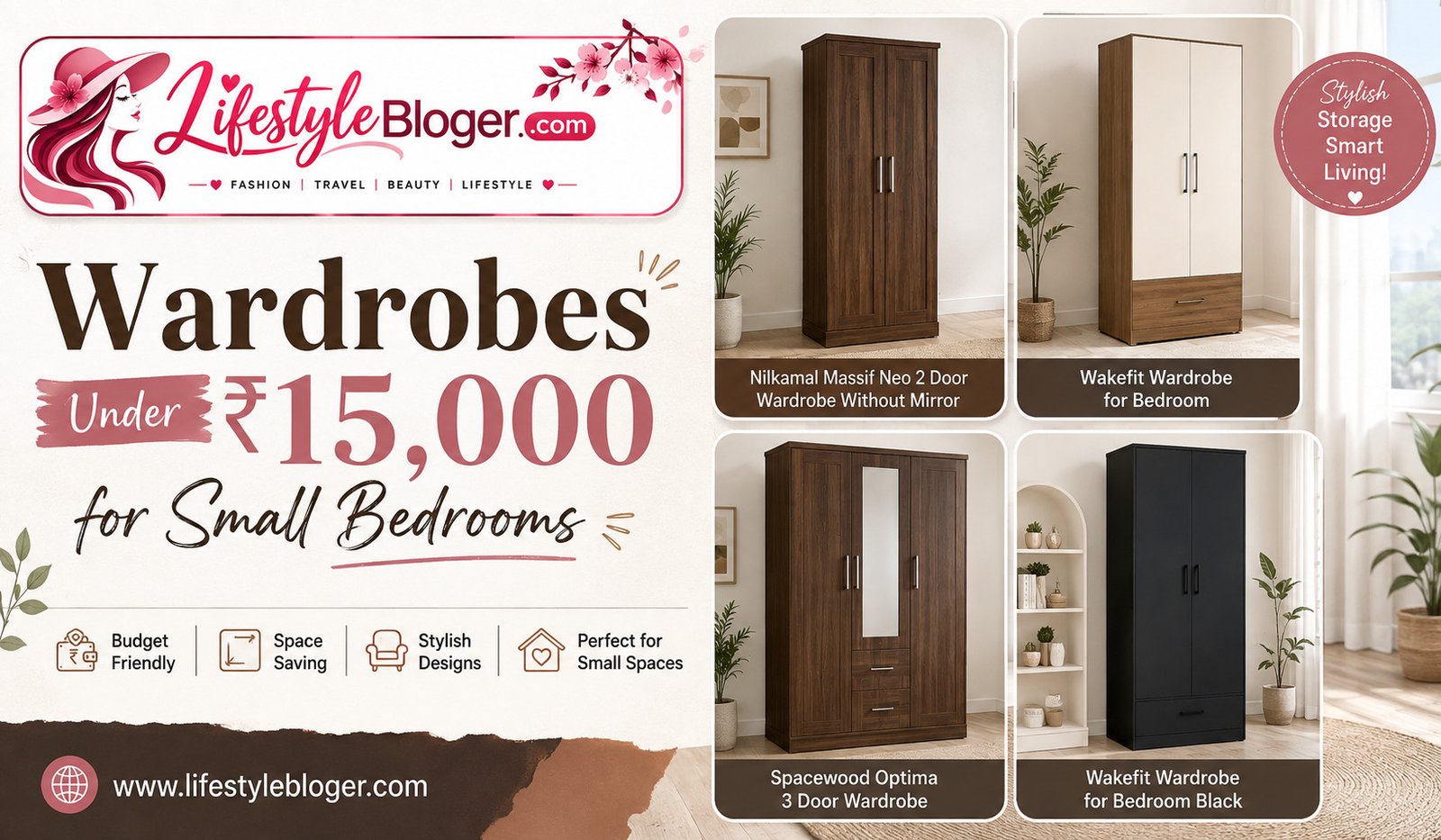 Wardrobes Under 15000 for Small Bedrooms 